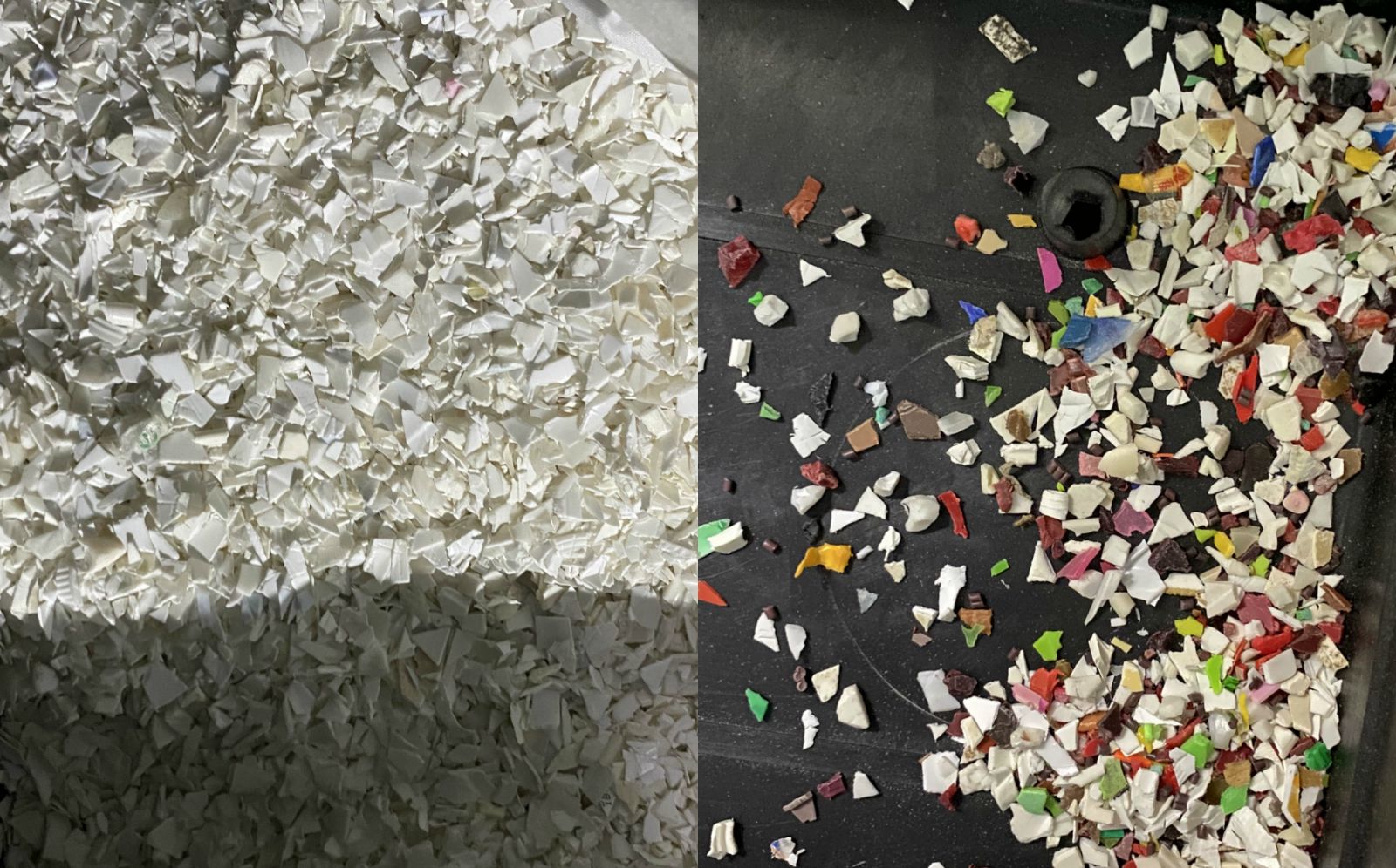 Hình ảnh thành phẩm máy tách màu nhựa