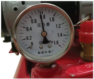 Đồng hồ áp suất máy nén